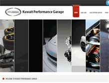 Tablet Screenshot of kuwaitperformance.com
